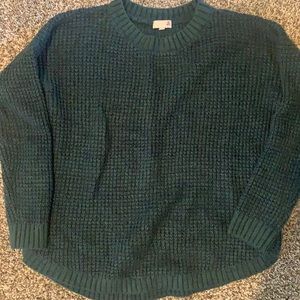 Green sweater